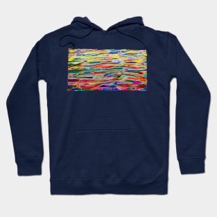 Waves on Lake Mendota Hoodie